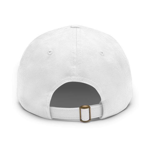 Dad Hat with Leather Patch (Rectangle) - Image 3